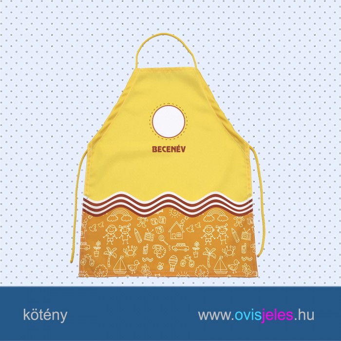 Ovisjeles kötény Ovisjeles kötény