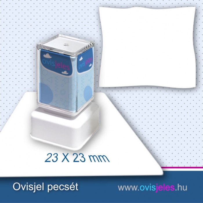 23 mm-es négyzet alakú pecsét jelekhez 23 mm-es négyzet alakú pecsét jelekhez