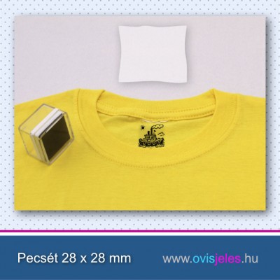 28 mm-es négyzet alakú pecsét jelekhez 28 mm-es négyzet alakú pecsét jelekhez