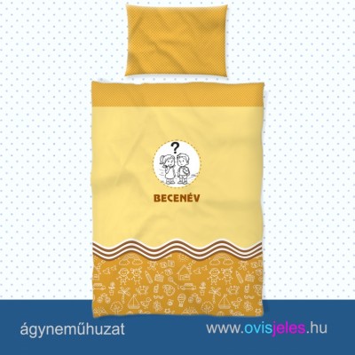 Ovisjeles ágynemű huzat Ovisjeles ágynemű huzat