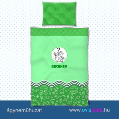 Ovisjeles ágynemű huzat Ovisjeles ágynemű huzat