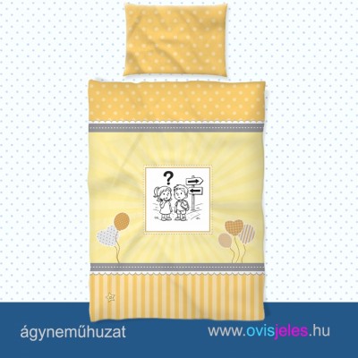 Ovisjeles ágynemű huzat Ovisjeles ágynemű huzat