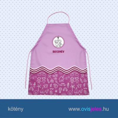 Ovisjeles kötény Ovisjeles kötény