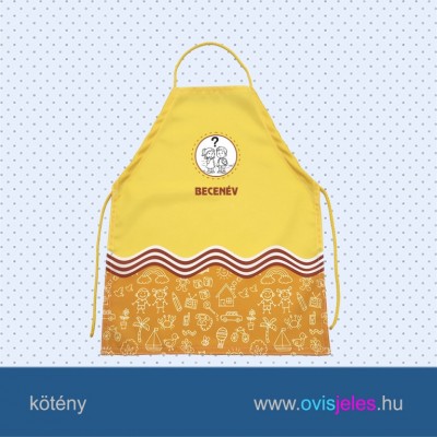 Ovisjeles kötény Ovisjeles kötény