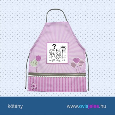 Ovisjeles kötény Ovisjeles kötény