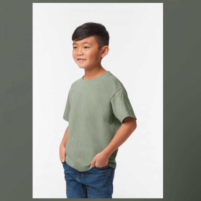 Gyermek póló bevasalt nyakcímkével Gyermek póló bevasalt nyakcímkével